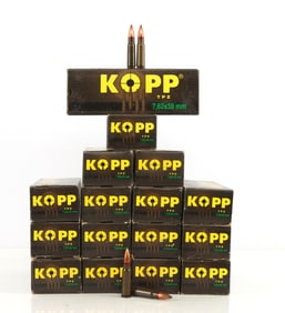 240 ROUNDS 7.62X39 124GR FMJ STEEL CASE AMMO
