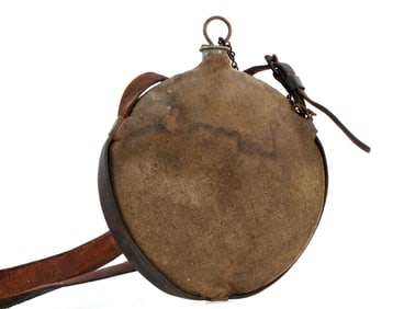 US CIVIL WAR EARLY M1858 SMOOTH SIDE CANTEEN