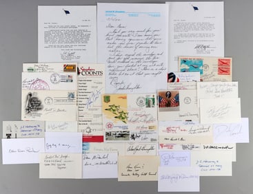 VIETNAM WAR PILOTS SEALS COONTS SIGNATURES LOT 35