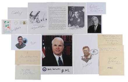 VIETNAM WAR US PRISONERS OF WAR SIGNATURES LOT 15