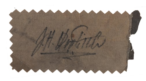 WWII US JIMMY DOOLITTLE SIGNATURE WITH COA