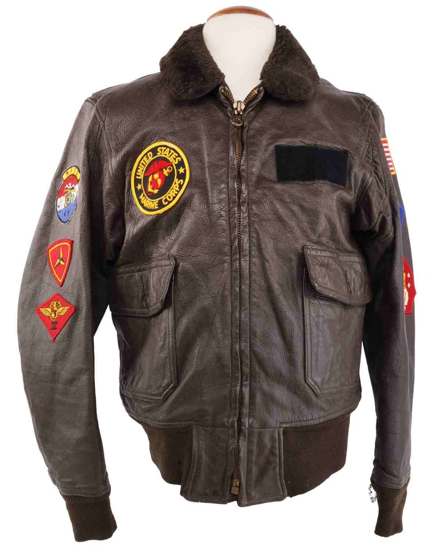 US MARINE CORPS G 1 FLIGHT JACKET SIZE 44: Newer jacket with patches. Very good condition.