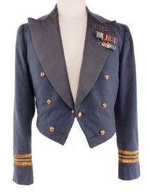 WWII BRITISH RAF SQUADRON LEADER MESS DRESS JACKET
