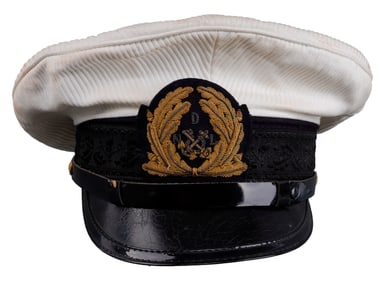 GERMAN SHIPPING LINE NDL OFFICER'S VISOR CAP