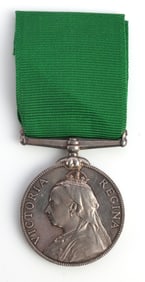 NAMED BRITISH VOLUNTEER LONG SERVICE MEDAL