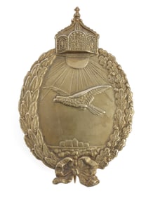 WWI IMPERIAL GERMAN NAVY LAND PILOTS BADGE