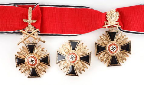 WWII GERMAN THIRD REICH GERMAN ORDER LOT OF 3