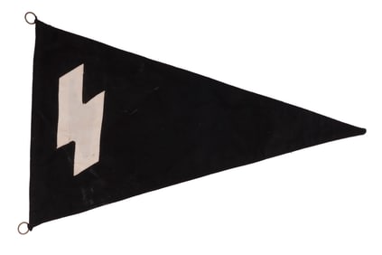 WWII GERMAN THIRD REICH DJ AUTO PENNANT