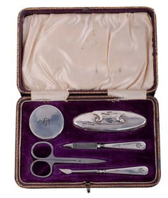 WWII GERMAN REICH EVA BRAUN NAIL MANICURE SET