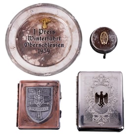 WWII GERMAN THIRD REICH PERSONAL EFFECTS LOT OF 4