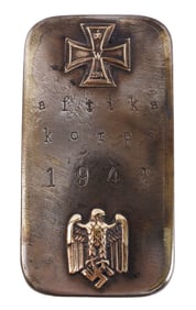 WWII GERMAN THIRD REICH PERVITIN BOX SS PANZER
