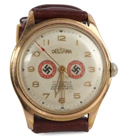 WWII GERMAN THIRD REICH NSDAP WRIST WATCH
