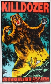 KILLDOZER ART PRINT POSTER BY FRANK KOZIK SIGNED