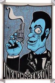UNKNOWN HINSON ART PRINT POSTER BY WHITE MULE