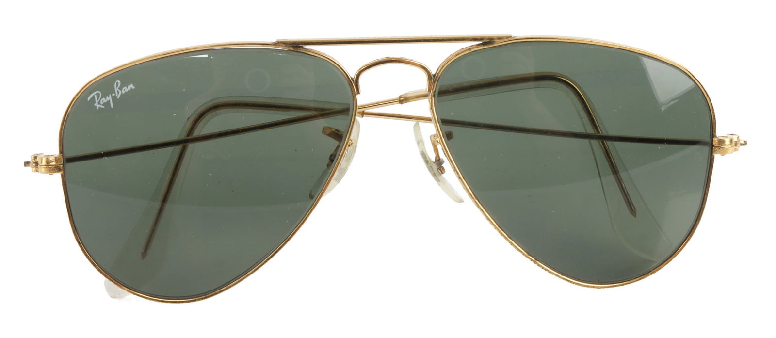 RAY BAN AVIATOR SUNGLASSES: Very good original and wearable condition, as new, no scratches, without case.
