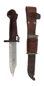 ROMANIAN AKM TYPE I BAYONET WITH SCABBARD