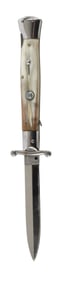 STAINLESS ITALIAN ASSISTED SWITCH BLADE KNIFE