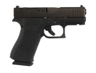 GLOCK 43X MOS 9MM OPTIC READY SEMI AUTO PISTOL