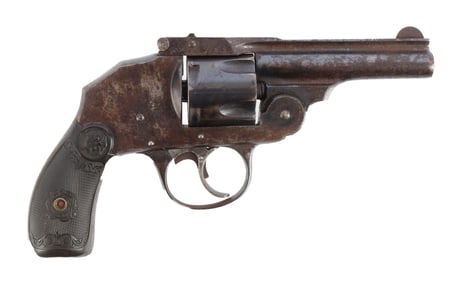IVER JOHNSON SAFETY HAMMERLESS .32 REVOLVER