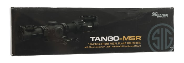 SIG TANGO-MSR 1-6X24 ILLUM. RETICLE LPVO SCOPE