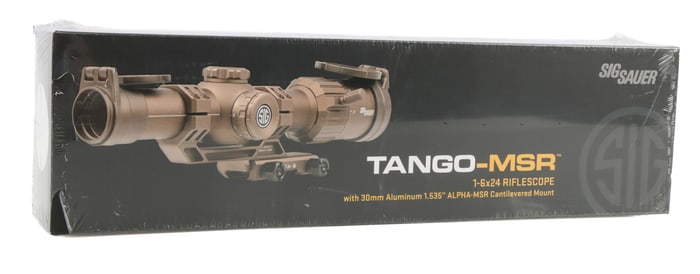 SIG TANGO-MSR 1-6X24 ILLUM. RETICLE LPVO SCOPE