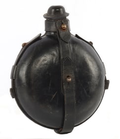 19TH CENTURY UNUSUAL GERMANIC STYLE CANTEEN