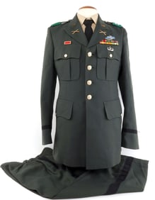 SPECIAL FORCES GREEN TAB CAPTAIN UNIFORM