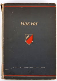 WWII LUFTWAFFE "FLAK VOR!" 1943 PICTORIAL BOOK