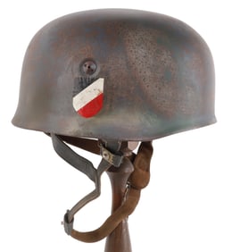 WWII GERMAN THIRD REICH PARATROOPER HELMET