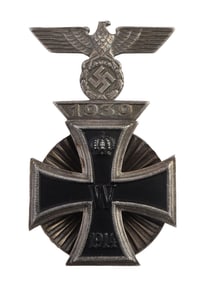 1939 IRON CROSS 1ST CLASS WWII GERMAN MEDAL