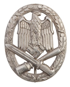 WWII GERMAN GENERAL ASSAULT BADGE