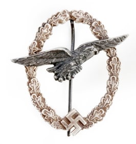 WWII GERMAN LUFTWAFFE GLIDER PILOT BADGE