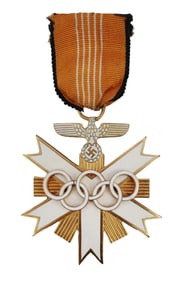 WWII GERMAN REICH OLYMPICS CROSS SECOND CLASS