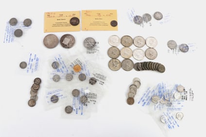 US SILVER MIXED COIN CURRENCY OVER $8+ IN 90% FACE