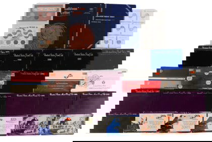 COIN LOT PROOF UNCIRCULATED SETS WHEAT PENNY