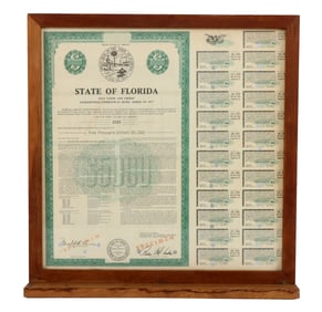 STATE OF FLORIDA 1977 JACKSONVILLE EXPRESSWAY BOND