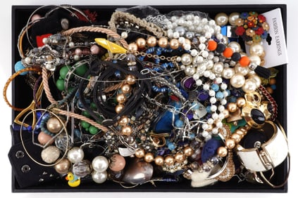 4.8 POUNDS OF ASSORTED COSTUME JEWELRY
