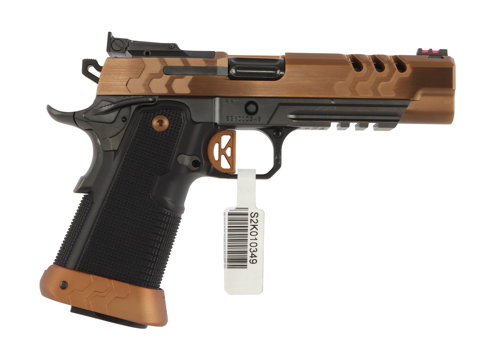 KIMBER 2K11 TARGET 9MM OR COMPETITION PISTOL NIB: New in box Kimber 2K11 Target optic-ready semi-automatic pistol. Kimber's top-of-the-line double stack 1911. Coyote PVD slide finish. Includes three (3) magazines (2x20rd, 1x17rd) and C&H Precision op