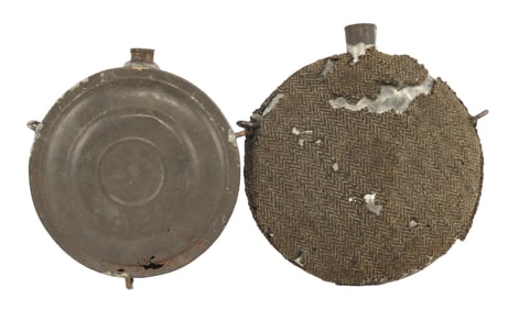 U.S. CIVIL WAR UNION CANTEEN LOT OF 2