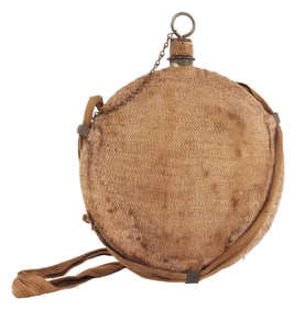 US CIVIL WAR SMOOTH SIDE CANTEEN WITH COVER