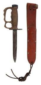 US MILITARY BAYONET KNUCKLE DUSTER KNIFE