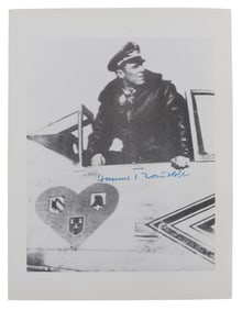 WWII GERMAN THIRD REICH HANNES TRAUTLOFT SIGNATURE