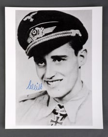 WWII GERMAN THIRD REICH HANS WEIK SIGNATURE