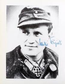 WWII GERMAN THIRD REICH WALTER KRUPINSKI SIGNATURE