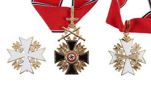 WWII GERMAN THIRD REICH GERMAN ORDER LOT OF 3