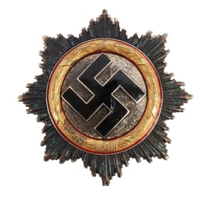WWII THIRD REICH GERMAN CROSS IN GOLD