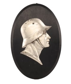 WWII GERMAN WALL PLAQUE BY GEORG BOMMER