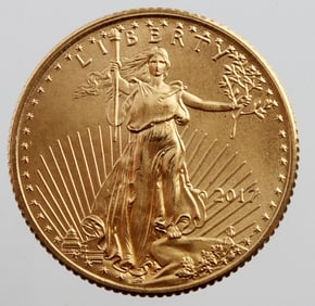 2017 1/10 OZT GOLD AMERICAN EAGLE