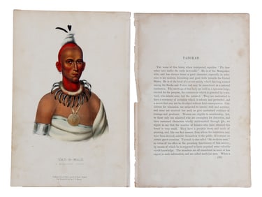 LITHOGRAPHIC DEPICTION OF TAI-O-MAH