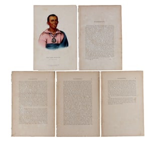 LITHOGRAPHIC DEPICTION OF WAT-CHE-MON-NE